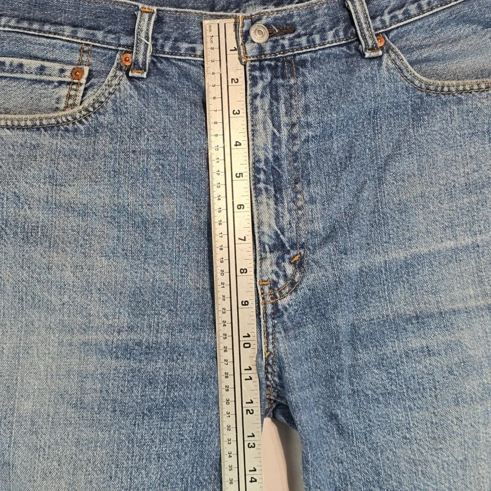 Levis 505 Regular Fit Denim Shorts Mens 38 Medium Wash Blue Jeans 34505-2114